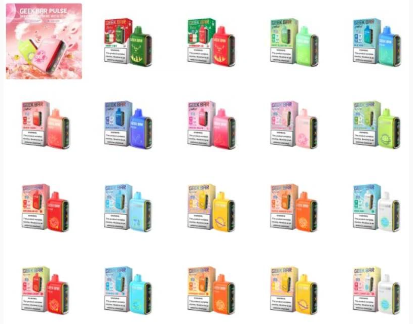 Geek Bar Pulse 15000 Puffs Vape Flavors Geek Bar Pulse 15000 Puffs Vape Flavors